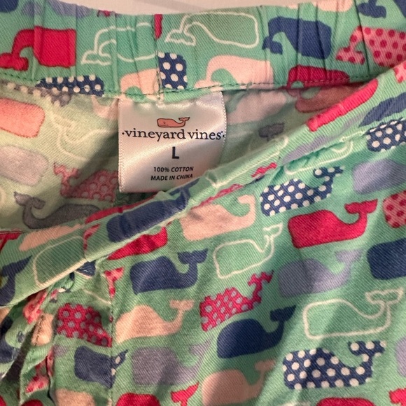 VINEYARD VINES Women's Flannel Lounge Pants whales - Picture 8 of 9